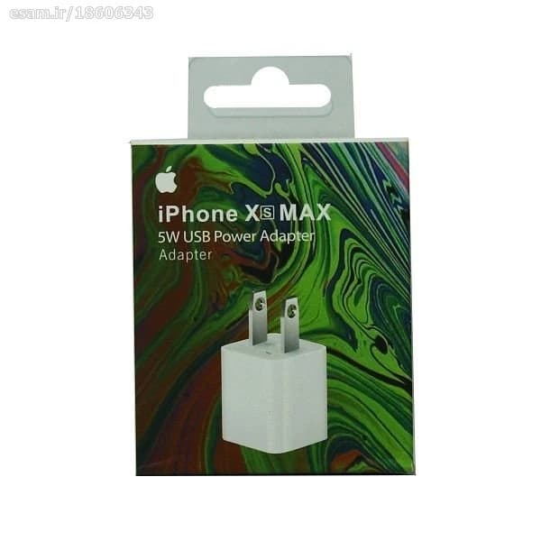 آداپتور اپل iPhone XS Max مدل MB707ZM/B – شارژر دیواری آیفون