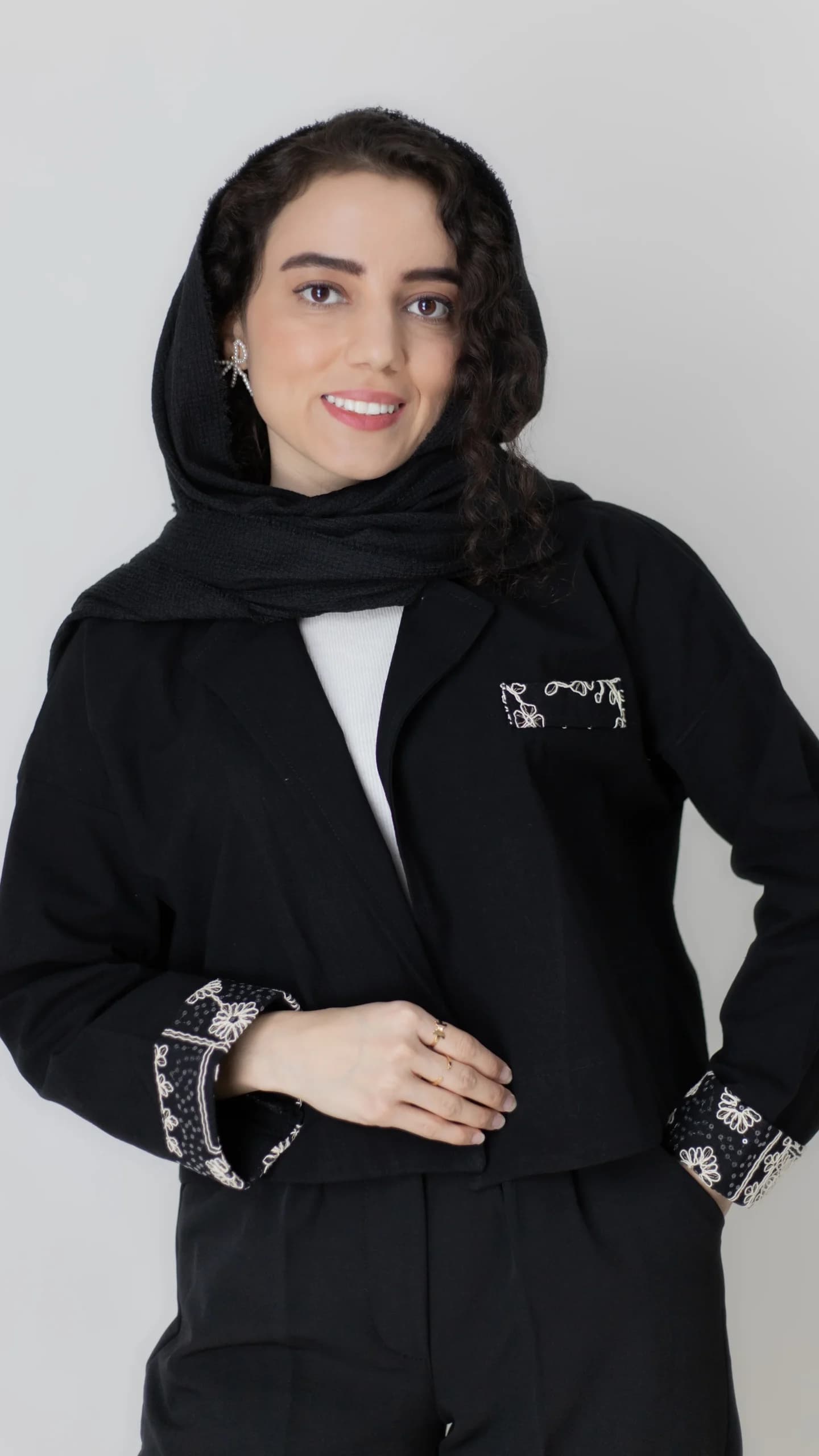 کراپ کت لینن — تصویر ۷