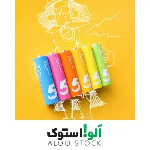 باتری قلمی آلکالاین رنگین کمانی شیائومی بسته 10 عددی مدل ZI5 — تصویر ۱۱