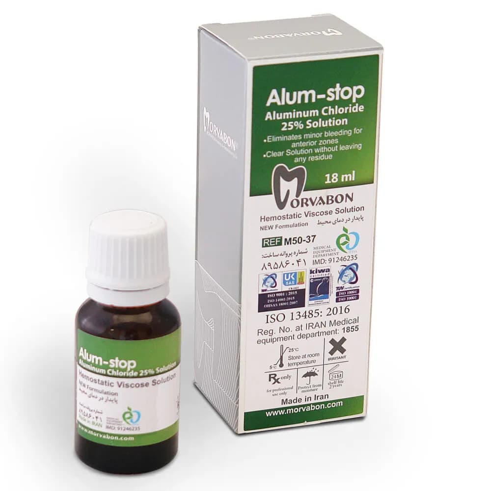 مایع هموستات مروابن – Alum Stop Morvabon
