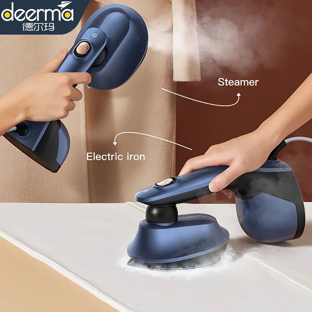 اتو بخار دستی چند کاره شیائومی Deerma Handheld Steam Ironing Machine HS300 — تصویر ۶