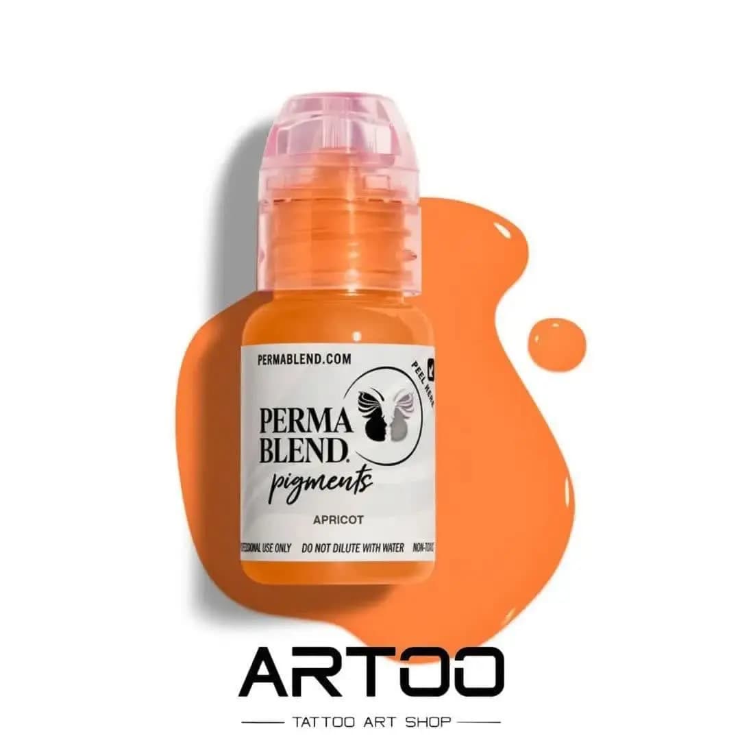 رنگ تتو آپریکوت | APRICOT میکروبلیدینگ پرمابلند