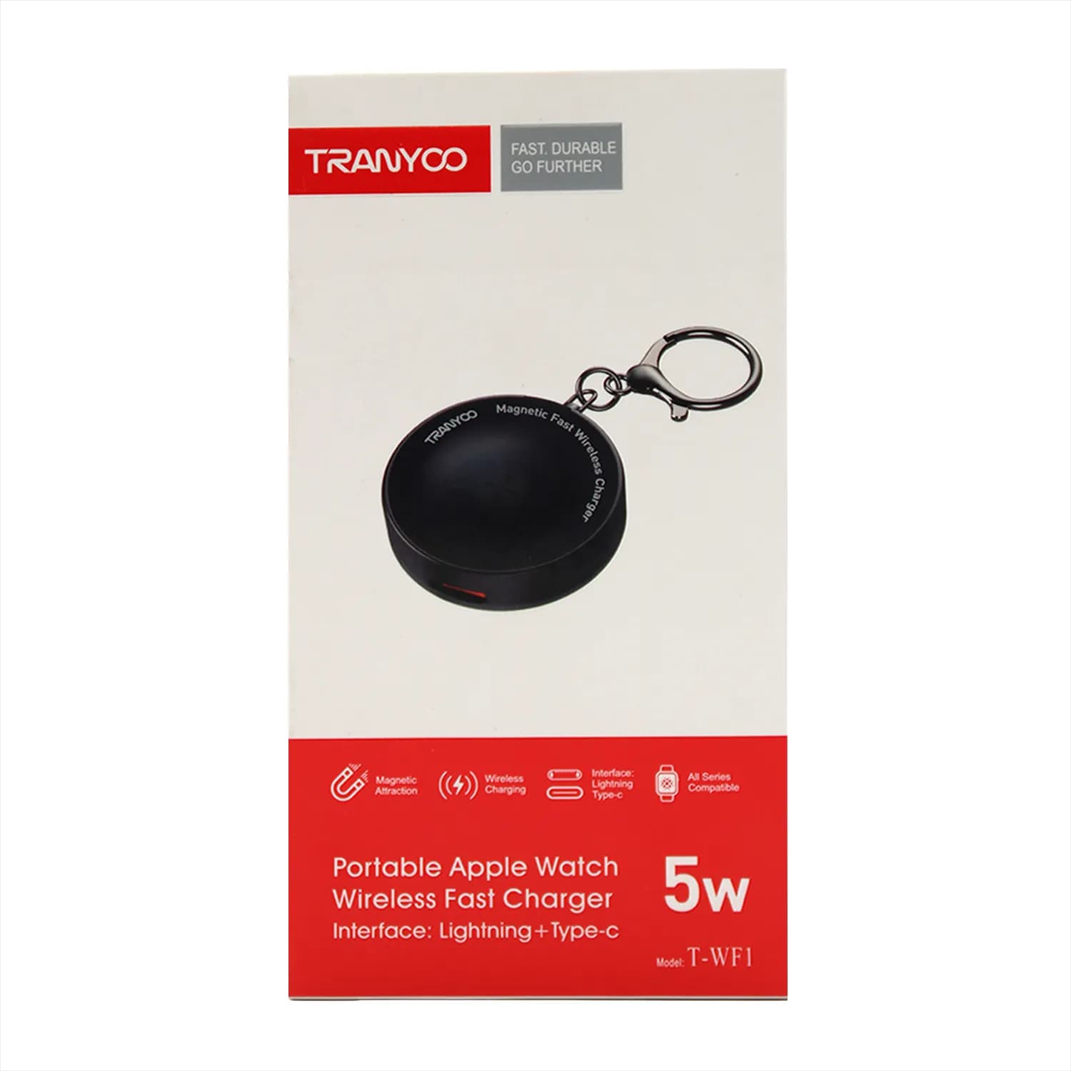 شارژر ساعت هوشمند TRANYOO مدل T-WF1 — تصویر ۲