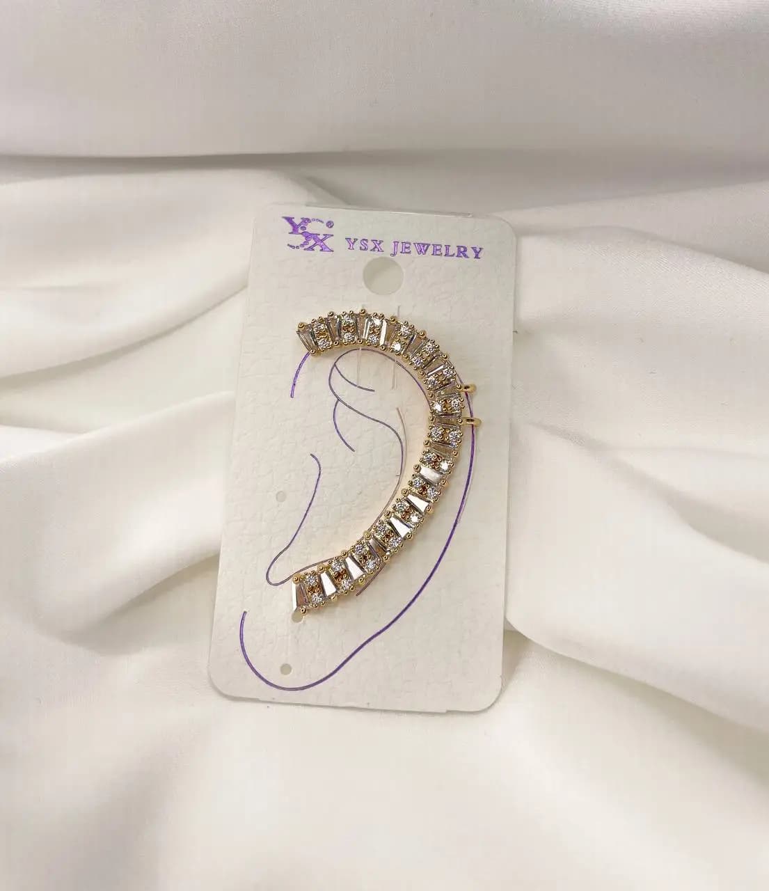 گوشواره ایرکاف نگینی دخترانه ysx کد 10026