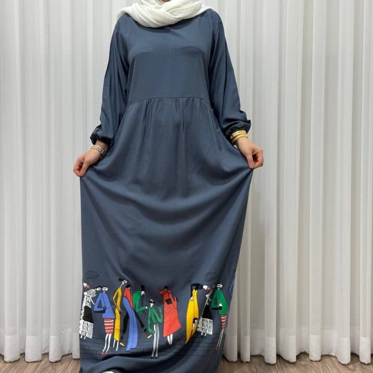 پیراهن ساحلی زنانه نخی مدل بازار — تصویر ۵