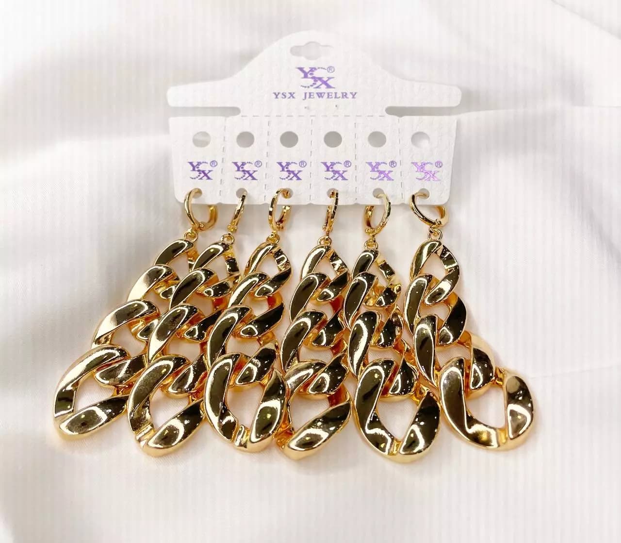 گوشواره آویز وای اس ایکس مدل کارتیر کد 10010