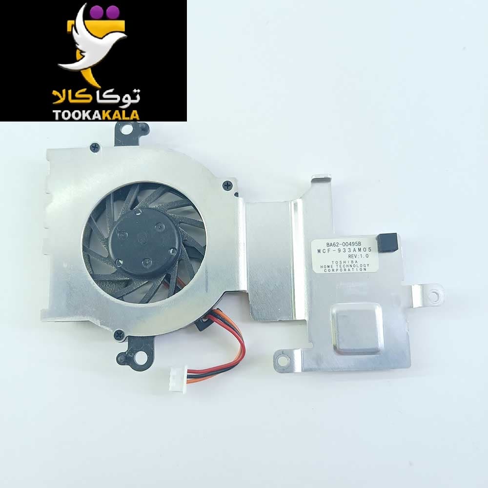 هیت سینک همراه فن CPU لپ تاپ سامسونگ NP-N145 استوک — تصویر ۲