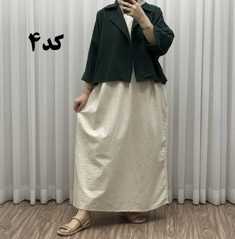 کت سارافون ساده پاموق کد 1527 — تصویر ۲
