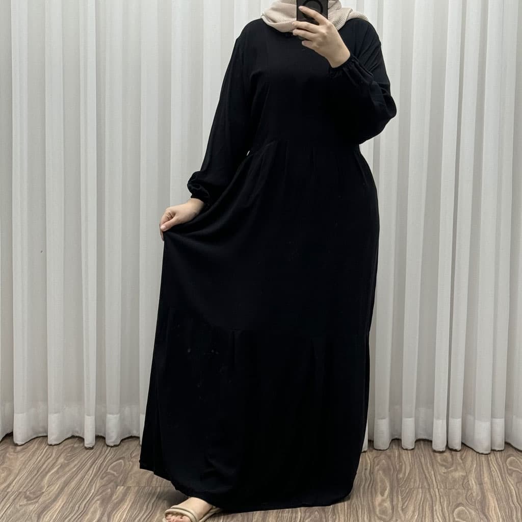 پیراهن ساحلی مدل آیدا ساده — تصویر ۱۱