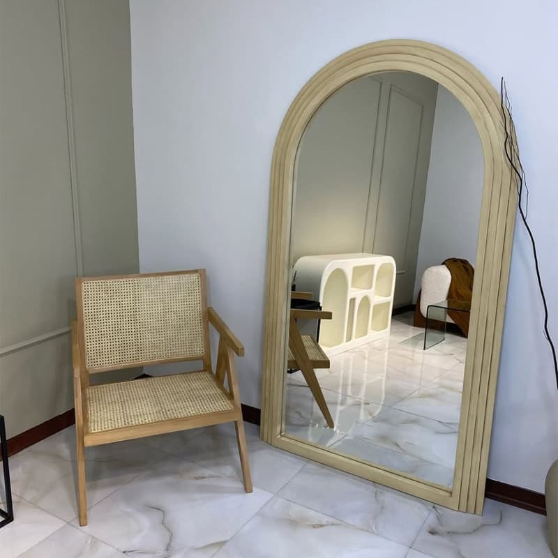 آینه قدی چوبی مدل رها — تصویر ۲