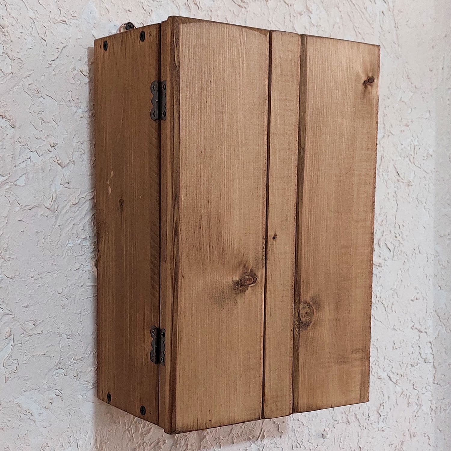 کاور لوله گاز چوبی طرح ساده کد 1001L — تصویر ۲