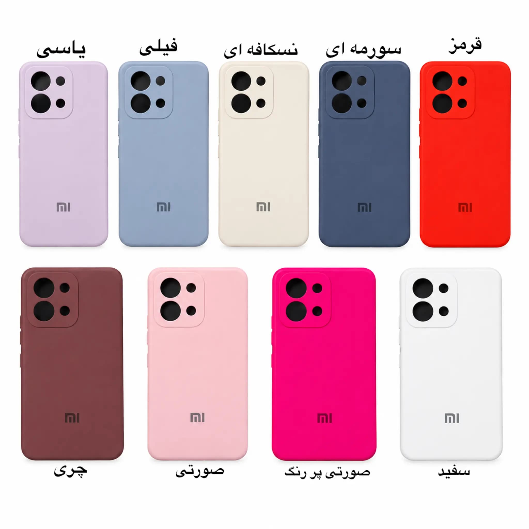 قاب سیلیکونی شیائومی Redmi 15C اورجینال محافظ لنزدار — تصویر ۲