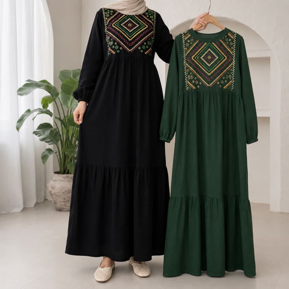 ساحلی کیمونو گلدوزی کد 1203
