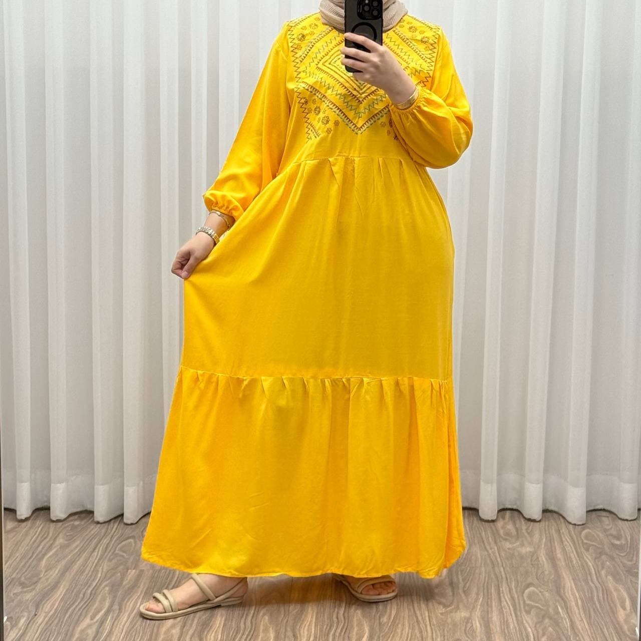 ساحلی کیمونو گلدوزی کد 1203 — تصویر ۱۰