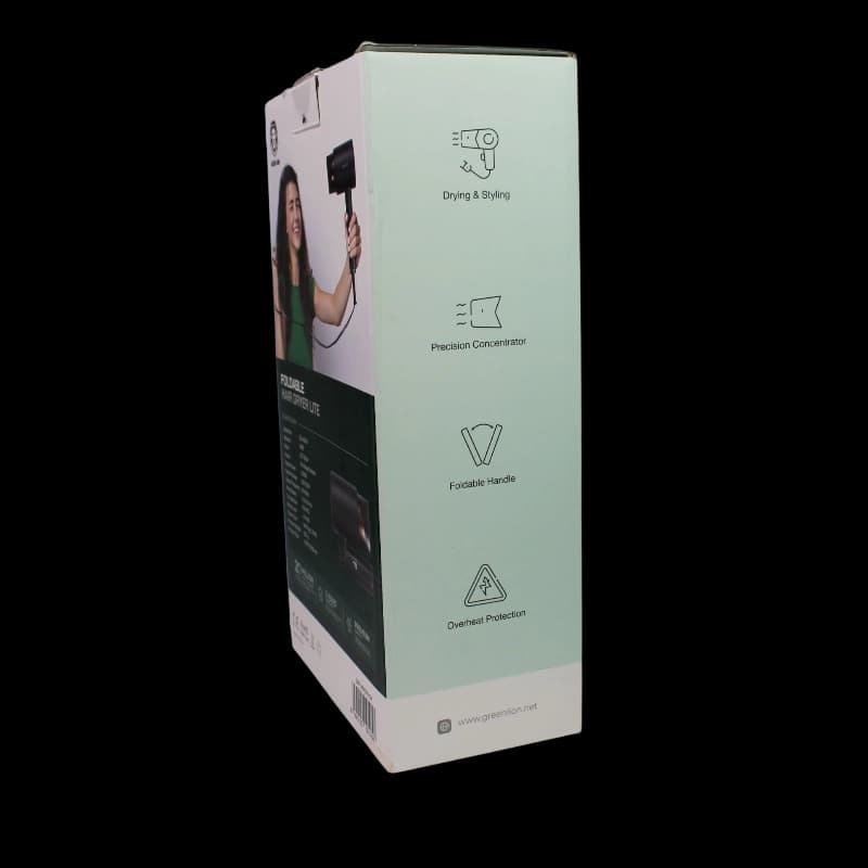 سشوار گرین لاین تاشو GNFLAIRDRY توان 1200W — تصویر ۷