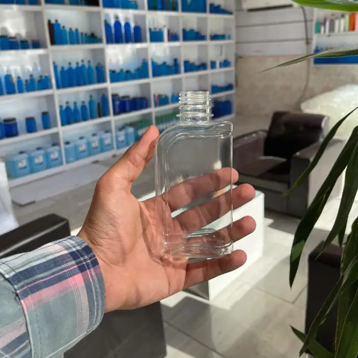 بطری پلاستیکی کتابی نگین 250 سی سی دهانه 28تعداد در هر بسته 250 عدد — تصویر ۵