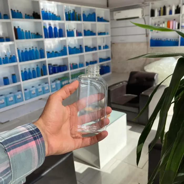 بطری پلاستیکی کتابی نگین 250 سی سی دهانه 28تعداد در هر بسته 250 عدد — تصویر ۴