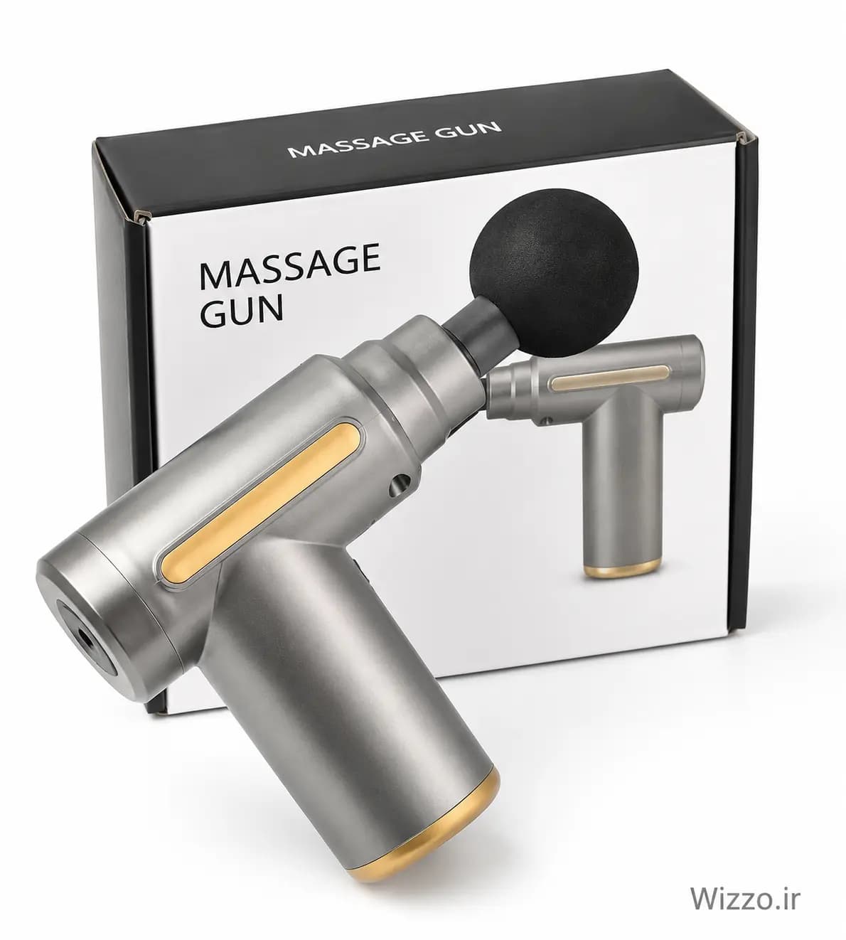 ماساژور تفنگی شارژی Gun با ۴ سری قابل تعویض مدل BLD-720A
