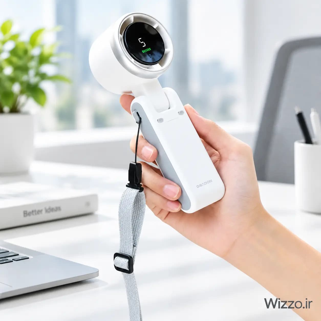 پنکه دستی مدل TurboHand Mini Pro | خرید پنکه دستی شارژی با کیفیت عالی — تصویر ۴
