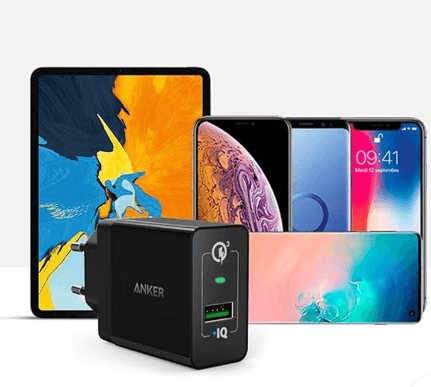 شارژر 18 وات انکر با فناوری کوالکام ANKER PowerPort+ 1 Quick Charge 3.0 – مدل A2013 — تصویر ۳