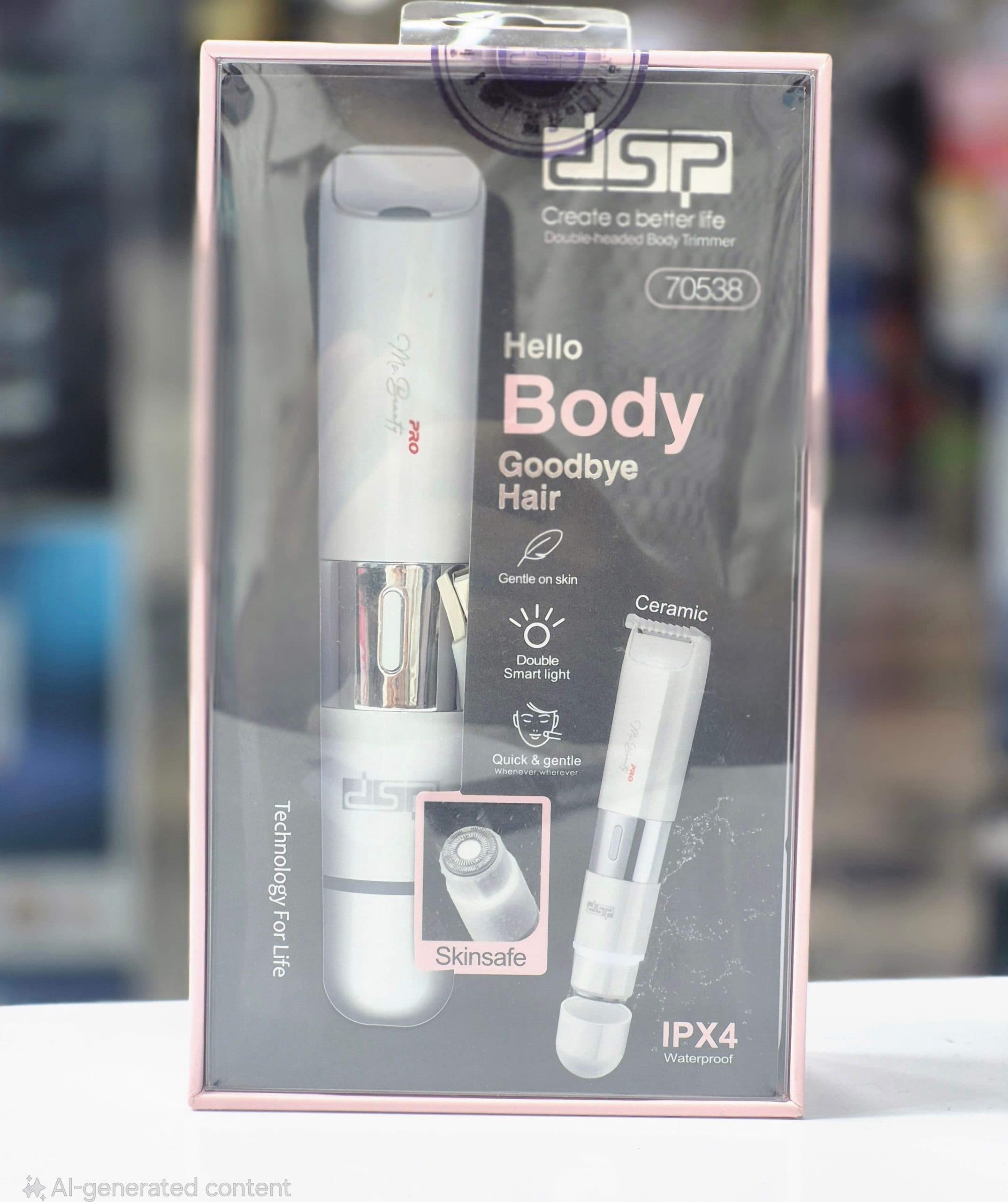 ماشین اصلاح دی اس پی مدل 70538 ضد آب — تصویر ۲
