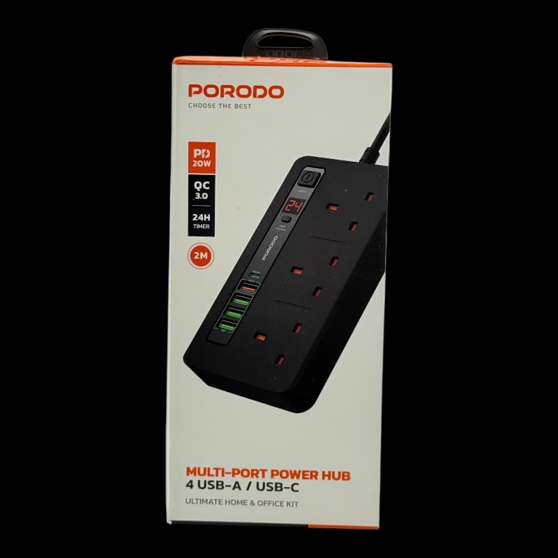 چند راهی برق سیار porodo 2m — تصویر ۴