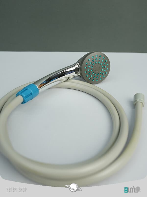 دوش شارژی کمپینگ همراه با سطل تاشو Rechargeable camping shower — تصویر ۷