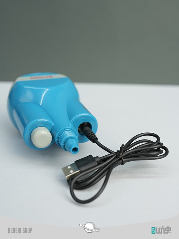 دوش شارژی کمپینگ همراه با سطل تاشو Rechargeable camping shower — تصویر ۲