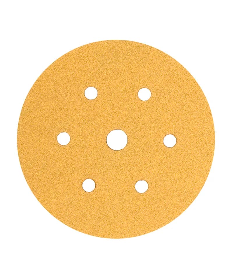 کاغذ سنباده برای دستگاه سنباده زن تعداد(10عدد)Sanding paper – 150mm, 7 holes, P320