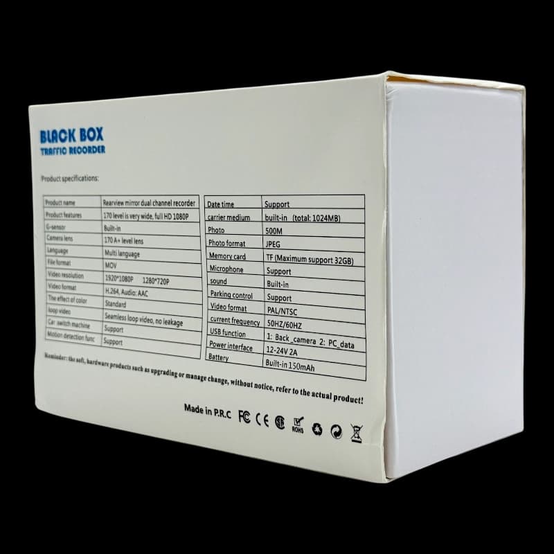 دوربین خودرو BLACK BOX مدل C309 — تصویر ۶