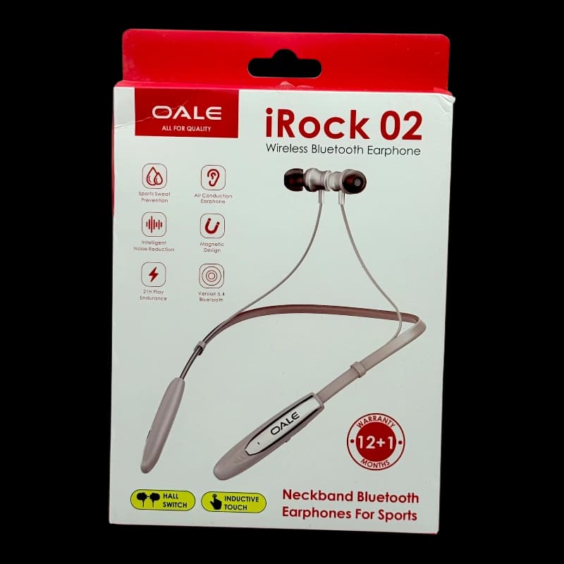 هندزفری گردنی OALE مدل IROCK 02 — تصویر ۲