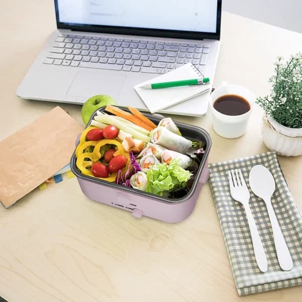 ظرف نگهدارنده و گرم کننده غذا گرین لاین مدل Lunch Mate Electric Lunch Box — تصویر ۲