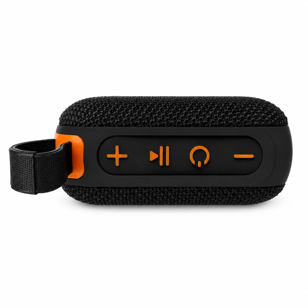 اسپیکر شارژی بلوتوثی کوچک WSTER WS-336 با فلش، رم و رادیو — تصویر ۳