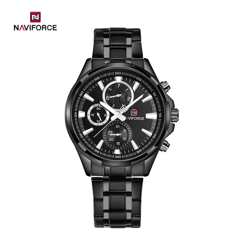 ساعت نیوی فورس مردانه مدل 9089S-4 مشکی