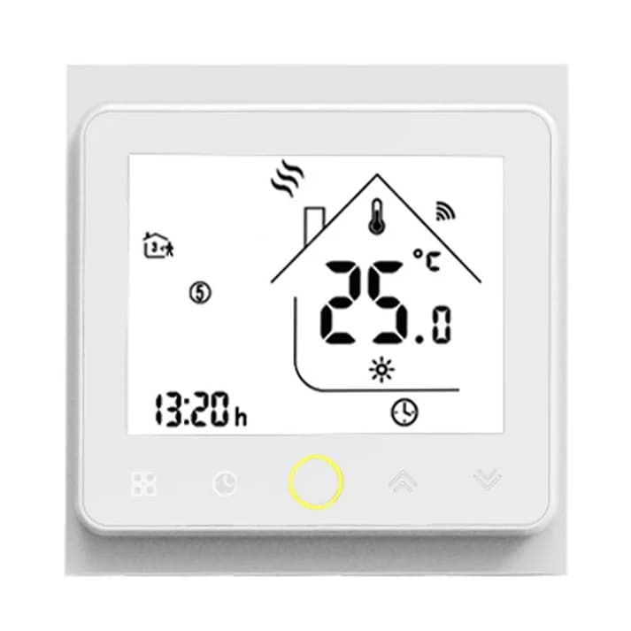 ترموستات هوشمند وای‌فای MOES BHT-002 – کنترل دمای پکیج، شوفاژ و گرمایش از کف — تصویر ۳