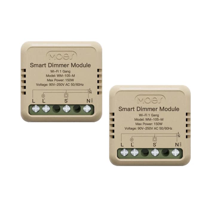 ماژول هوشمندسازی کلید و دیمر MOES (همه کاره، WiFi و Zigbee)