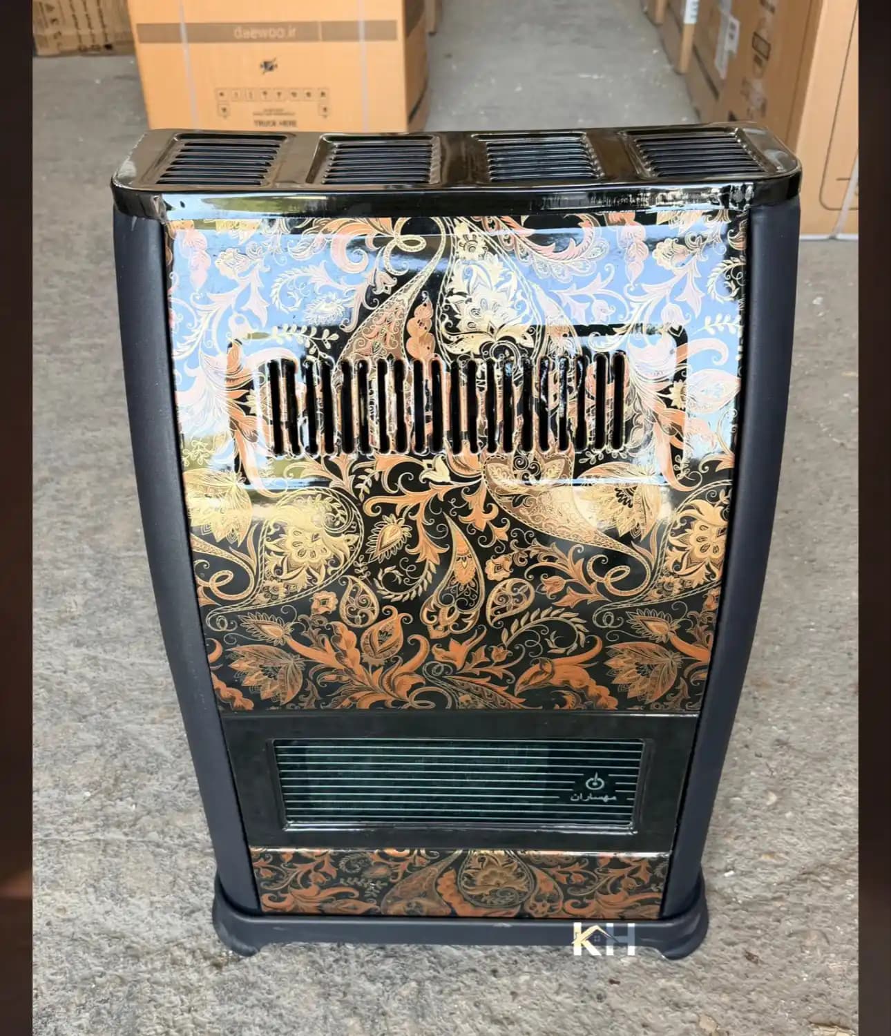 بخاری گازی مهساران مدل 8000 طرح آدونیس — تصویر ۳