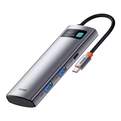 هاب 7 پورت USB-C باسئوس مدل WKWG020113 STARJOY