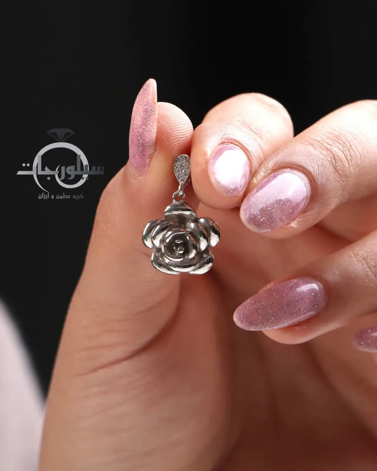 گردن آویز نقره کد NK01015