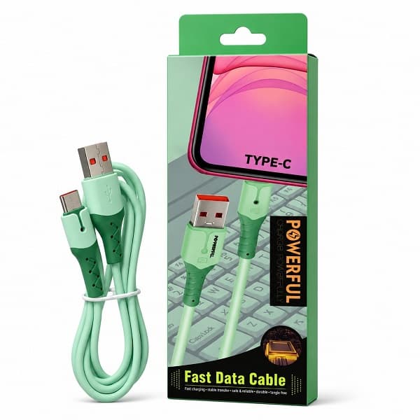کابل شارژ Type-C Powerful مدل P80