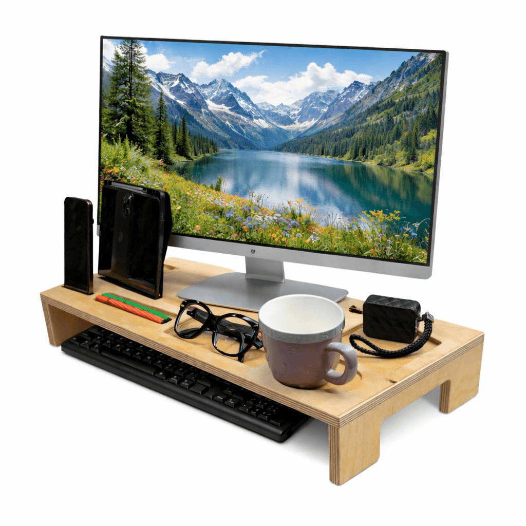 پایه مانیتور و نظم دهنده میز — تصویر ۳