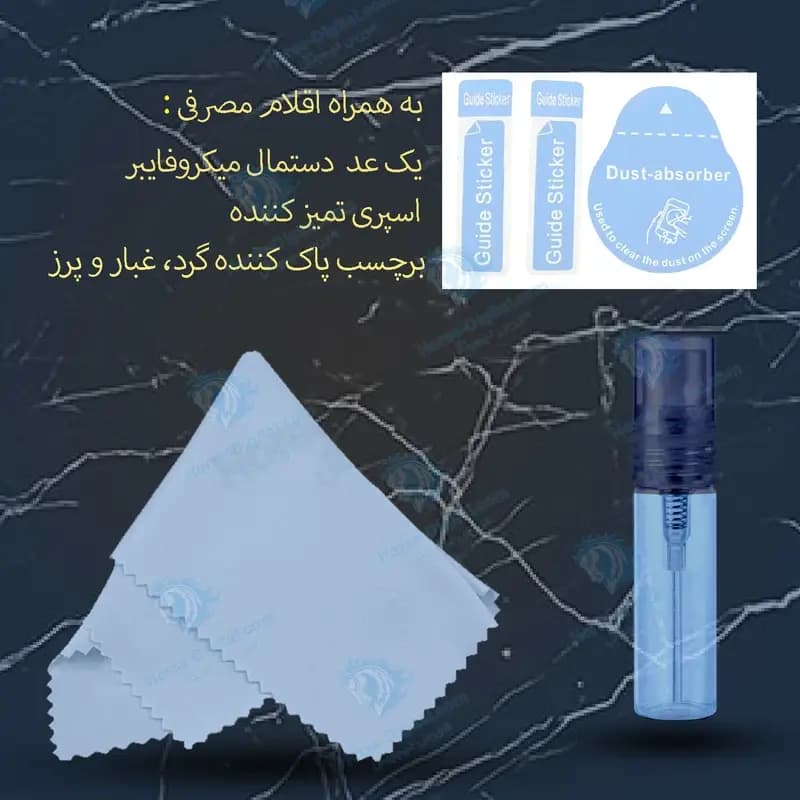 محافظ صفحه نمایش لایونکس مدل 2AIRN مناسب برای گوشی موبایل اپل iPhone X به همراه محافظ پشت گوشی — تصویر ۴