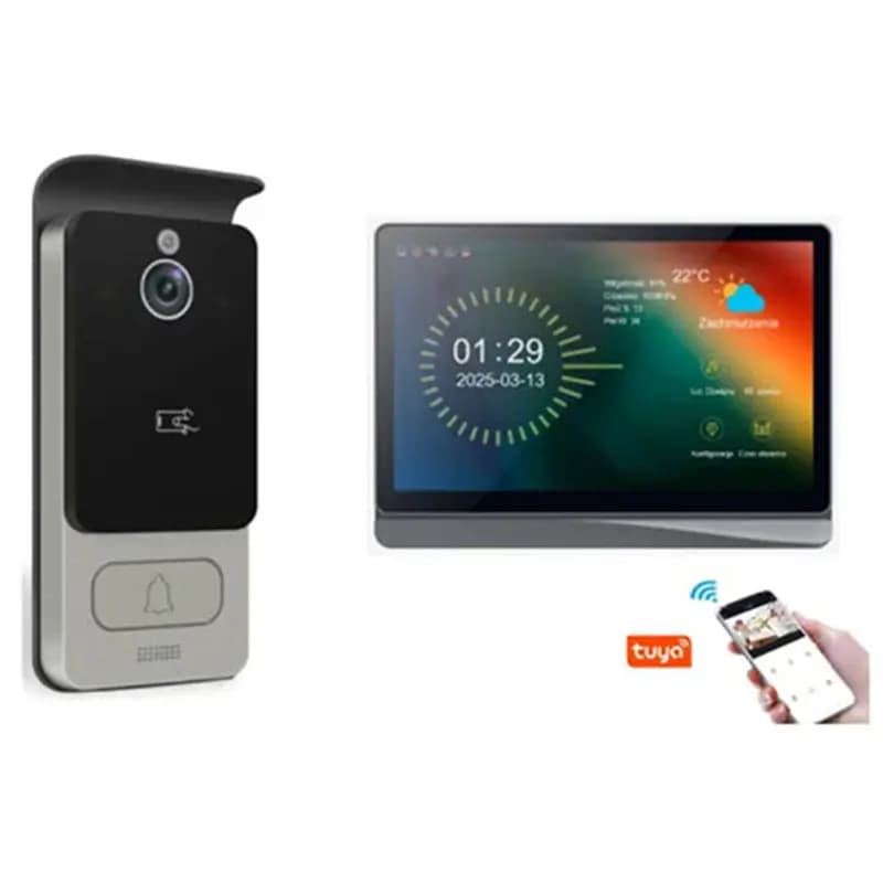 مانیتور آیفون تصویری 10 اینچی با کیفیت 1080P مدل 101HWFکامکث الکتریک — تصویر ۵