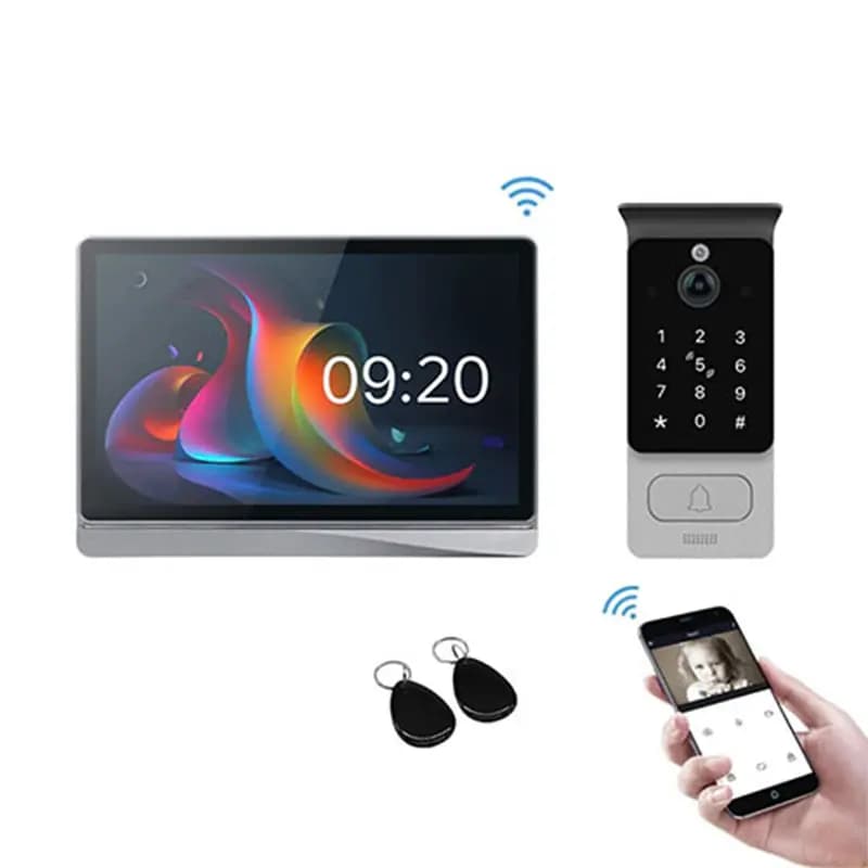 مانیتور آیفون تصویری 10 اینچی با کیفیت 1080P مدل 101HWFکامکث الکتریک — تصویر ۲