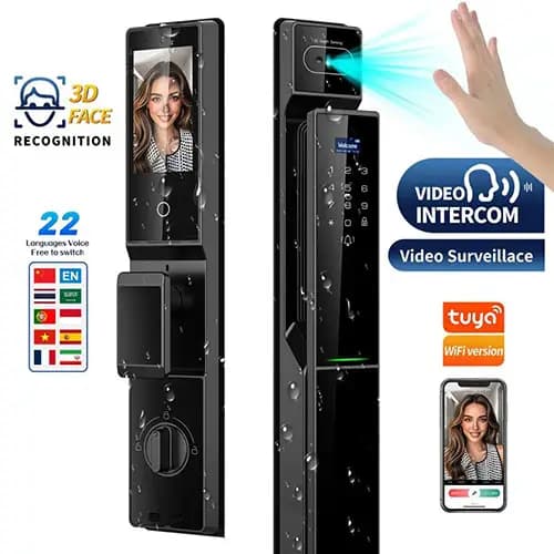 دستگیره دیجیتال هوشمند ضدآب مدل:W10 کامکث الکتریک