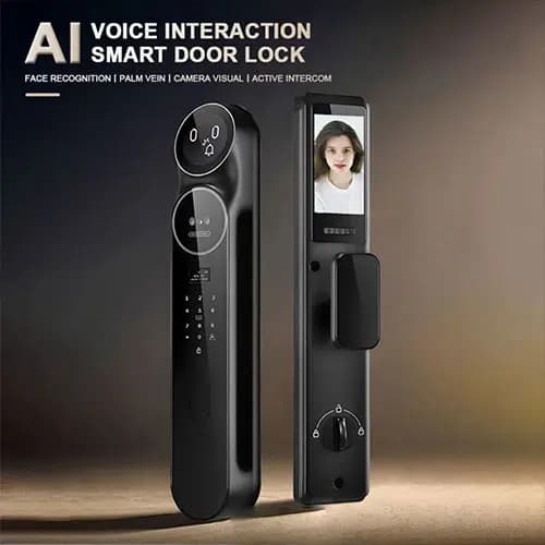 دستگیره هوشمند دیجیتال با هوش مصنوعی مدل:AI-93 کامکث الکتریک