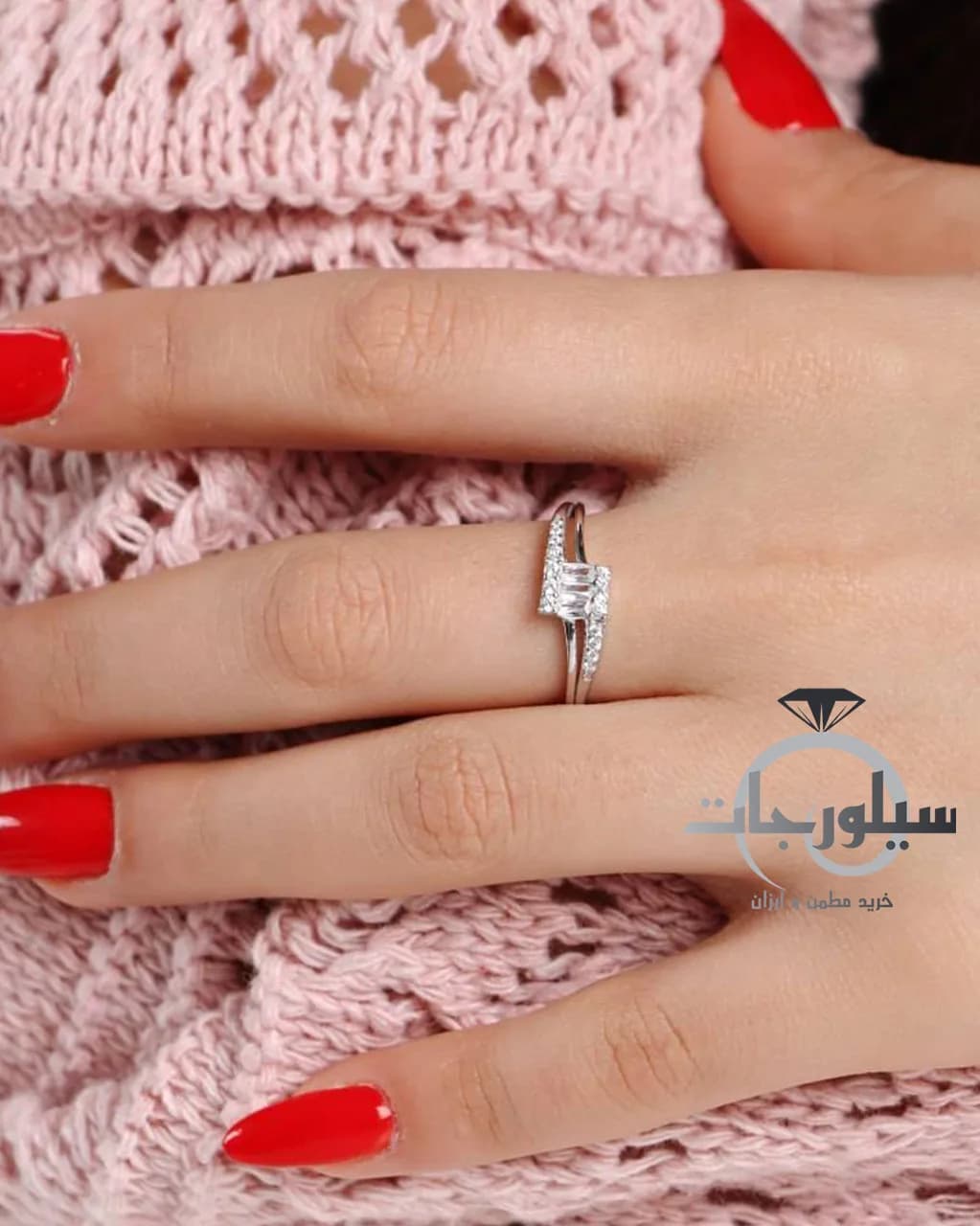 انگشتر نقره میکرو کد RG01001