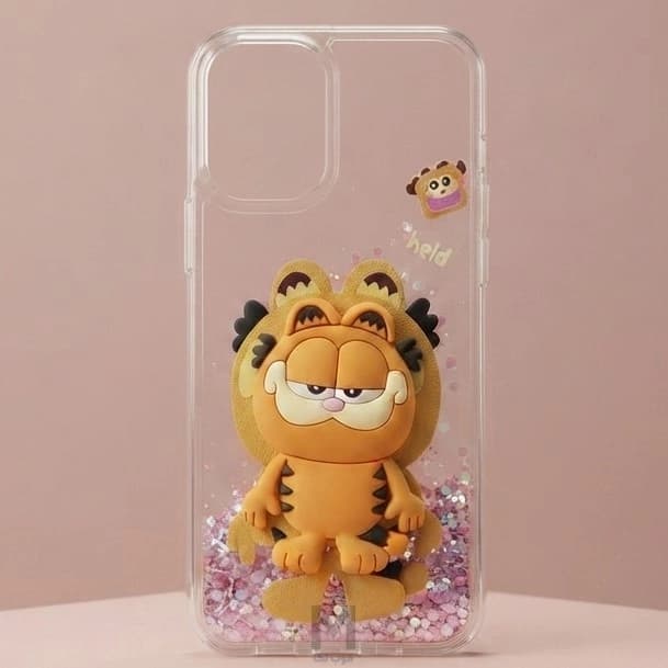 قاب شیائومی Xiaomi Redmi Note 10 4G/Note 10s آکواریومی طرح Garfield
