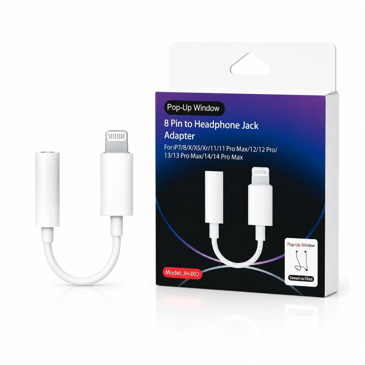 تبدیل Lightning به AUX مدل JH-002