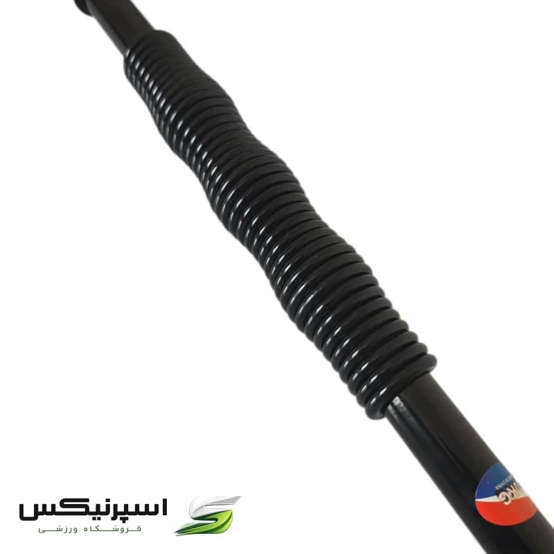 فنر کروشه بدنسازی مدل سه موج با تحمل فشار20 کیلوگرم، ضخامت 50 میلی‌متر، ابعاد 61x5x5 سانتی‌متر و وزن 1400 گرم، مناسب تمرین کراسفیت و تقویت مچ (کپی) — تصویر ۴